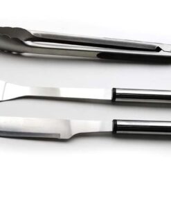 ALVA 3Pce Stainless Steel BBQ Tool Set