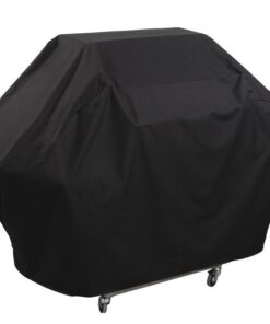 Alva - 4 Burner Premium Quality Gas Cover - Black