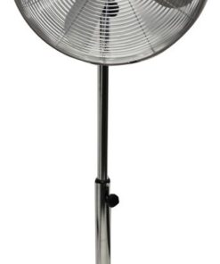 Alva Air 40cm Chrome Pedestal Fan
(Silver)
