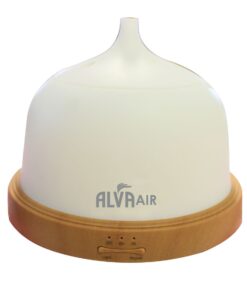 Alva Air - Aromatherapy Essential Oils Diffuser with 7 Colour Light