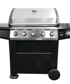 ALVA Finesse 5-Burner Stainless Steel Gas BBQ With Side Burner