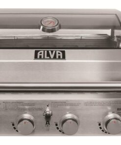 Alva - Mojave 4-Burner Glass Hood Drop-In Gas Barbeque