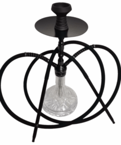 Amaren Dada Hookah - 2 Pipe - (Black)