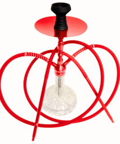 Amaren Dada Hookah - 2 Pipe - (Red)