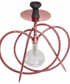 Amaren Dada Hookah - 2 Pipe - (Rose Gold)