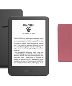 Amazon Kindle 6" Bundle (Gen 11 - 2022) - (Parallel import) - Black Kindle Maroon Cover