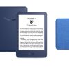 Amazon Kindle 6" Bundle (Gen 11 - 2022) (Parallel import) - Blue Kindle Denim Blue Cover