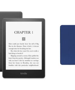 Amazon Kindle Paperwhite 6.8" Bundle (16GB, Gen 11 - 2021) Parallel import - Black Kindle, Navy Cover