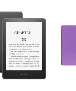 Amazon Kindle Paperwhite 6.8" Bundle (16GB, Gen 11 - 2021) Parallel import - Black Kindle, Purple Cover