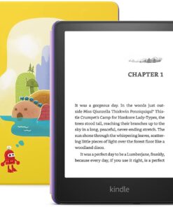 Amazon Kindle Paperwhite 6.8" Gen 11 Kids Bundle 16GB (Parallel import) - Black Kindle, Robot Dreams Case