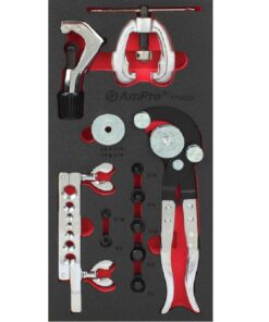 Ampro - Double Flare Tool, Tube Cutter & Bender Set