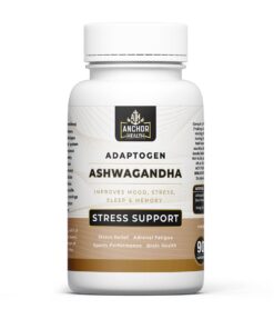 Anchor Health - Ashwagandha Natural Herbal Adaptogen