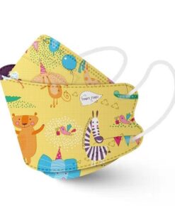 Animal Birthday Party KF94 Kiddies Masks - 10 Pack