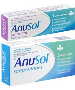 Anusol Bundle - Suppositories 12's Plus Anusol Ointment 25g