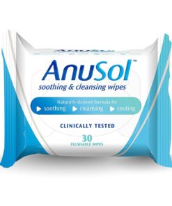 AnuSol Soothing Wipes 30s, For Relief From Piles
