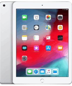 Apple iPad 9.7" 128GB WiFi + Cell 6th Gen (Pristine Like New) + SNS Cable - Silver