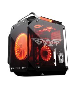 Armaggeddon Hagane H-3 Gaming Case - Red Fans