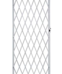 Armourdoor Alu Flex Security Gate (840mm x 2m) - White