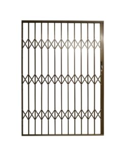 Armourdoor Alu Trellis 1.8m x 2.1m Security Gate - Bronze