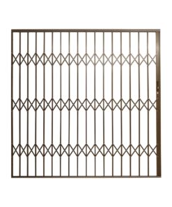 Armourdoor Alu Trellis 2.4m x 2.1m Security Gate - Bronze