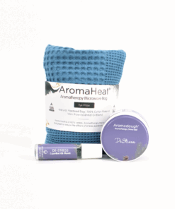 AromaHeat Box Set - DeStress Heat Bag + Oil Blend + Anxiety Tool