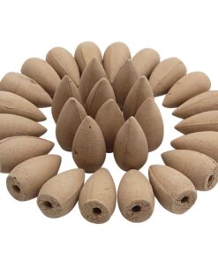 Aromatherapy Backflow Incense Cones 25-Piece Set for Relaxing Stress Relief