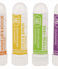 Aromatic Apothecary Set Of 4 Inhalers