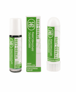 Aromatic Apothecary Stress-Less Mini Roll-On 10ml And Inhaler Combo
