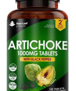 Artichoke Tablets with Black Pepper 2 Month Supply