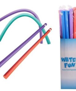 Assorted Water Play Pool Foam Noodles - 4-Pack - 150cm Length