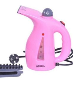 AT Portable Handheld Garment Clothes Fabric Steamer Steam - Pink