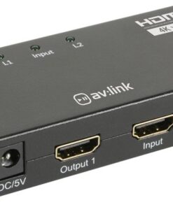 AV Link HDS12 4K HDMI Splitter - 1 x 2