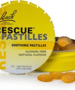 Bach Rescue Soothing Pastilles (Orange & Elderflower Flavour) 50g