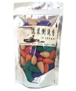 Backflow Incense Cones - 6 Natural Flower Fragrance - Pack Of 50 - 4 Pack