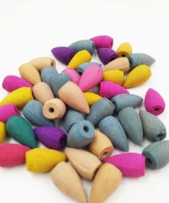 Backflow Incense Cones - Natural Aromatherapy Cones - Pack Of 50