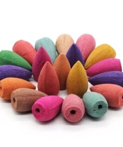 Backflow Incense Cones Waterfall Incense 100% Natural Aromatherapy Cones - 100 Pack
