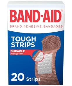 Band-Aid Tough Strips 6 Packs of 20 strips