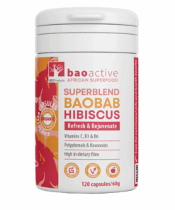 BaoActive - Baobab Hibiscus Superblend Capsules 120c