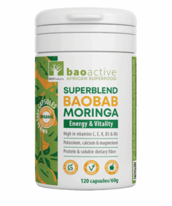 BaoActive Baobab-Moringa Superblend Capsules 120's