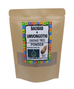 Baobab and Umvongothi (Sausage Tree) bark powder 200g
