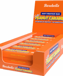 Barebells High Protein, Low Sugar Soft Bar, 12 x 55g- Salted Peanut Caramel