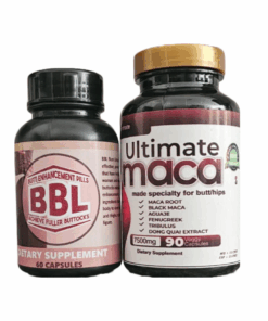 BBL Boost Capsules and Ultimate Maca Capsules - Butt & Hip Enhancement