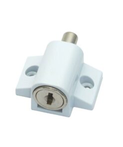 BBL Patio Push Lock - White