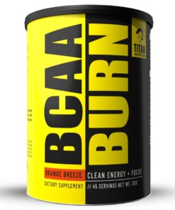 BCAA Burn, Orange Breeze - 45 Servings, Net Wt. 315g.
