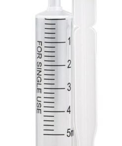 Beare 5ML Hypodermic Syringe With Luer Slip Pack of 100