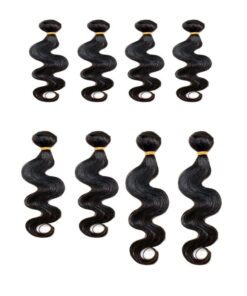 Beaudiva Body Wave 8PCS Human Blend Hair weaves package 14'16'18 #2