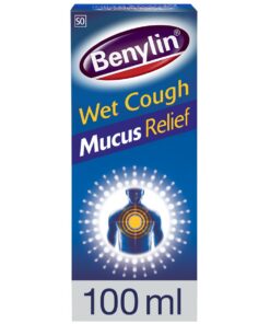 BENYLIN, Wet Cough Syrup, Mucus Relief, 100ml