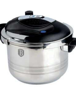Berlinger Haus Premium 6L Turbo Stainless Steel Pressure Cooker With Timer BH-1083