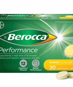 Berocca Performance Mango Effervescent - 20 Tablets