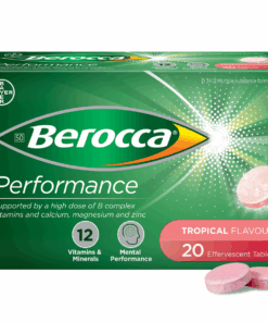 Berocca Performance Tropical Effervescent - 20 Tablets